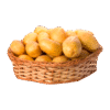 Papas Russet Idaho, frutas y verduras frescas de primera calidad, caja de 4 libras