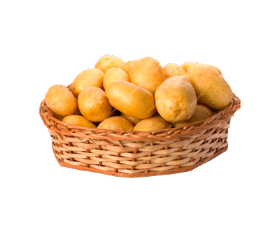 Papas Russet Idaho, frutas y verduras frescas de primera calidad, caja de 4 libras